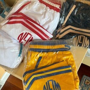 Colorful Athletic Shorts Set